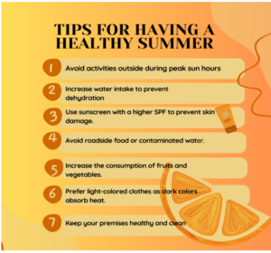 Tips for having healthy summer