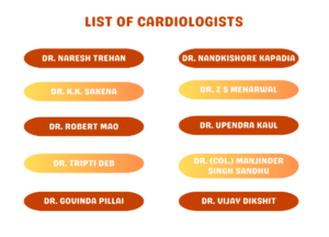 لیست متخصصان قلب در هند