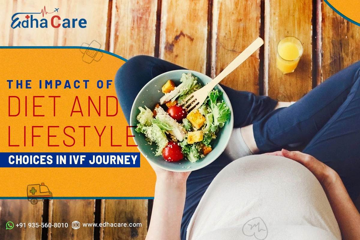 اهمیت رژیم غذایی و سبک زندگی در موفقیت IVF
