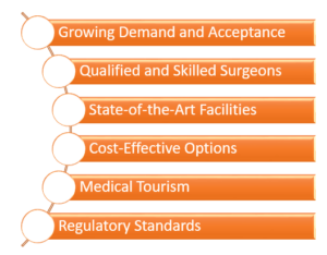 several reasons why India is known for aesthetic plastic surgeries