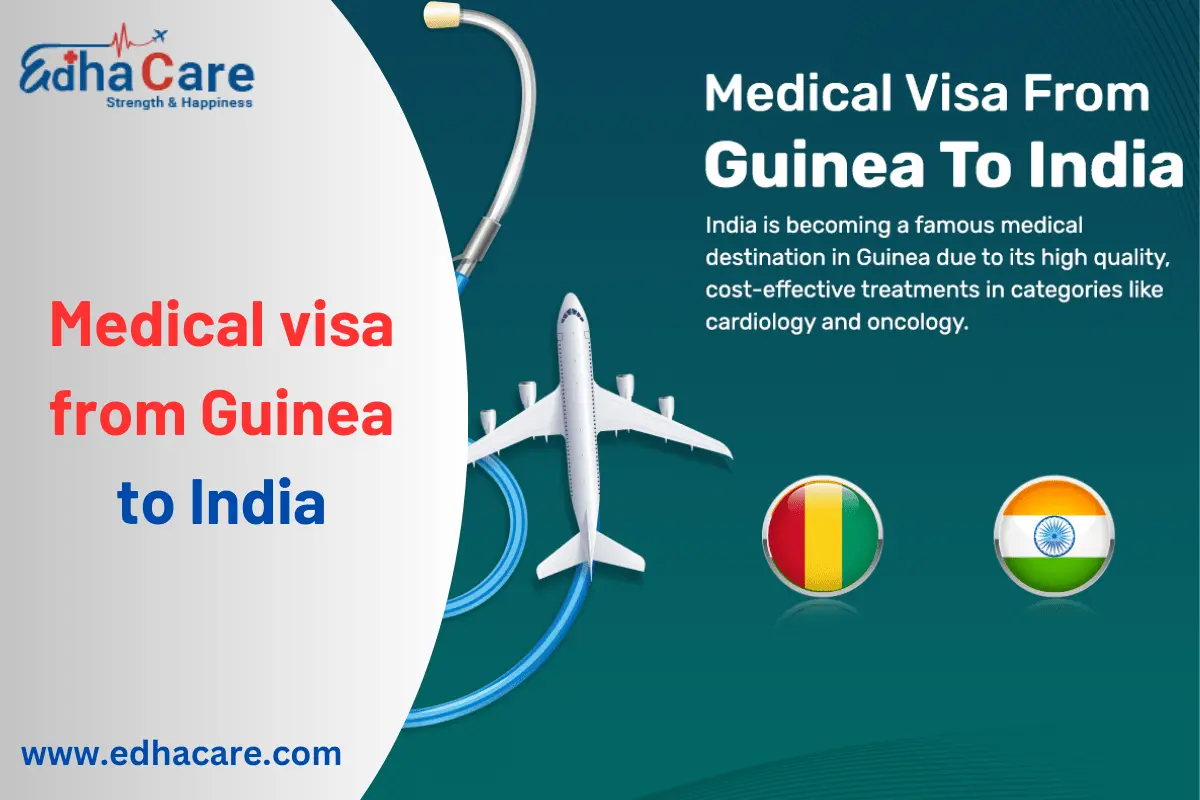 Visto médico da Guiné para a Índia